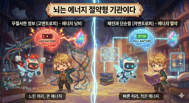 뇌의 에너지 절약