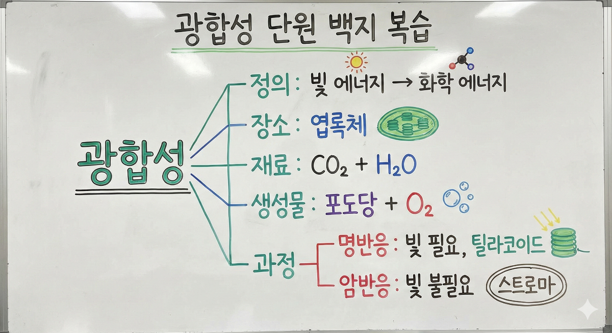 백지 복습 예시