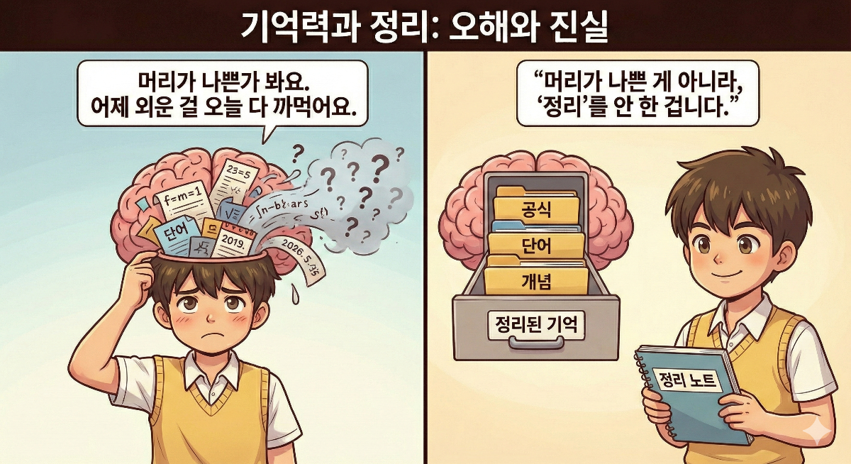 망각과 정리